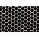 Masute Living - Masuta de cafea rotunda, Mozaic incrustat, Alb-Negru, HARMONY NATURE 60cm