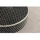Masute Living - Masuta de cafea rotunda, Mozaic incrustat, Alb-Negru, HARMONY NATURE 60cm