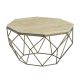 Masute Living - Masuta de cafea rotunda, Travertin, Bej, DIAMOND 70cm