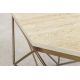 Masute Living - Masuta de cafea rotunda, Travertin, Bej, DIAMOND 70cm