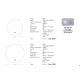Oglinzi - Oglinda baie cu iluminat LED LED MIRROR 36W 4000K ROUND 80cm