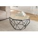 Masute Living - Masuta de cafea rotunda, Travertin, Bej, DIAMOND 70cm