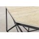 Masute Living - Masuta de cafea rotunda, Travertin, Bej, DIAMOND 70cm