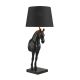 Veioze - Lampa decorativa, Cal, Negru, BLACK BEAUTY 75cm
