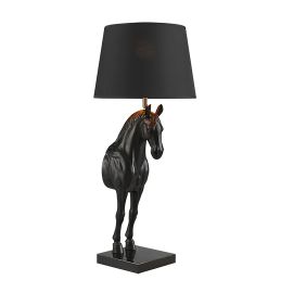 Veioze - Lampa decorativa, Cal, Negru, BLACK BEAUTY 75cm