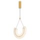Lustra, Pendul LED, Modern, Aluminiu, Auriu, Deco