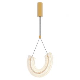 Pendule, Lustre suspendate - Lustra, Pendul LED, Modern, Aluminiu, Auriu, Deco
