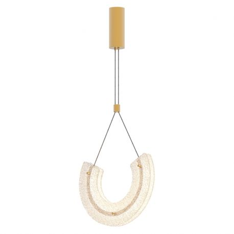 Pendule, Lustre suspendate - Lustra, Pendul LED, Modern, Aluminiu, Auriu, Deco