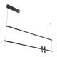 Lustra cu Iluminat LED Sus si Jos, MARBLE BLACK