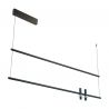 Lustra cu Iluminat LED Sus si Jos, MARBLE BLACK