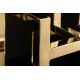Parfumuri de camera, Idei cadouri, Obiecte decorative - Suport pentru 5 lumanari, Auriu, ABSTRACT 50cm