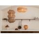 Pendule, Lustre suspendate - Lustra suspendata Eco, Bambus, Barbados natural/brown, XL
