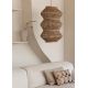 Pendule, Lustre suspendate - Lustra suspendata Eco, Bambus, Barbados natural/brown, XL