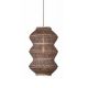 Pendule, Lustre suspendate - Lustra suspendata Eco, Bambus, Barbados natural/brown, XL