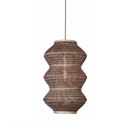 Pendule, Lustre suspendate - Lustra suspendata Eco, Bambus, Barbados natural/brown, XL