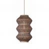 Lustra suspendata Eco, Bambus, Barbados natural/brown, XL