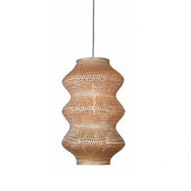 Lustra suspendata Eco, Bambus, Barbados natural, XL