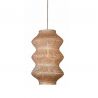 Lustra suspendata Eco, Bambus, Barbados natural, XL