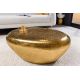 Masute Living - Masuta de cafea Extravaganta, Aluminiu, Auriu, STONE 75cm