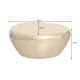 Masute Living - Masuta de cafea Extravaganta, Aluminiu, Auriu, STONE 75cm