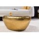 Masute Living - Masuta de cafea Extravaganta, Aluminiu, Auriu, STONE 75cm