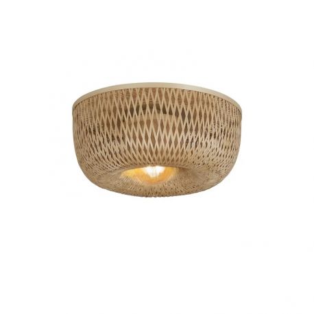 Plafoniere - Plafoniera Eco, Bambus, Barbados natural 35cm