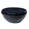 Masuta de cafea Extravaganta, Aluminiu, Negru, STONE 75cm