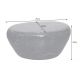 Masute Living - Masuta de cafea Extravaganta, Aluminiu, Negru, STONE 75cm