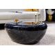 Masute Living - Masuta de cafea Extravaganta, Aluminiu, Negru, STONE 75cm