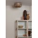 Plafoniere - Plafoniera Eco, Bambus, Barbados natural/brown 35cm