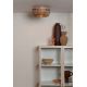 Plafoniere - Plafoniera Eco, Bambus, Barbados natural/brown 35cm