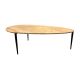 Masute Living - Set de 2 Masute de Cafea, Lemn, Marmura, ADLON
