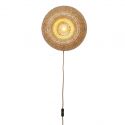 Aplica de perete Eco, Bambus, Barbados natural 35cm