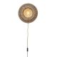 Aplica de perete Eco, Bambus, Barbados natural/brown 35cm