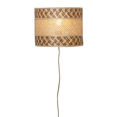 Aplice, corpuri de iluminat pentru pereti - Aplica de perete Eco, Bambus, Langkawi natural/brown