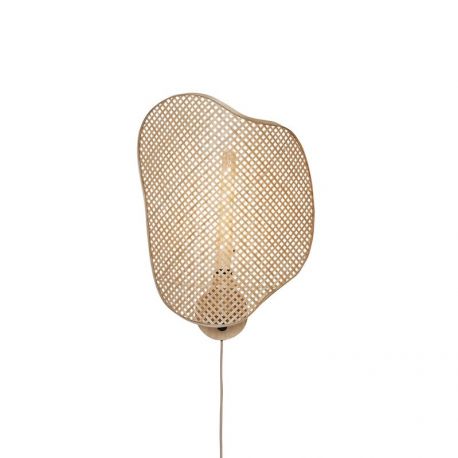 Aplice, corpuri de iluminat pentru pereti - Aplica de perete Eco, Bambus, Kinabalu, natural