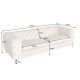Canapele - Canapea design Chesterfield, Catifea, Champagner, MODERN BAROCK