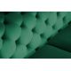 Canapele - Canapea design Chesterfield, Catifea, Verde Smarald, MODERN BAROCK