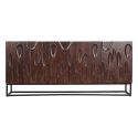 Comoda cu model 3D, Lemn Salcam, Maro, DUNE 175cm