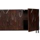Comode - Comoda cu model 3D, Lemn Salcam, Maro, DUNE 175cm