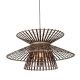 Pendule, Lustre suspendate - Lustra/Pendul Eco, Bambus, Machu Picchu, natural/maro