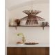 Pendule, Lustre suspendate - Lustra/Pendul Eco, Bambus, Machu Picchu, natural/maro
