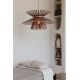 Pendule, Lustre suspendate - Lustra/Pendul Eco, Bambus, Machu Picchu, natural/maro