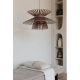 Pendule, Lustre suspendate - Lustra/Pendul Eco, Bambus, Machu Picchu, natural/maro