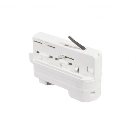 Accesorii iluminat - Accesoriu, Adaptor alb pentru sina trifazata Link on-off