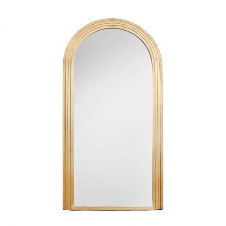 Oglinzi - Oglinda de perete decorativa Art Deco 160cm, auriu