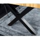 Mese dining - Masa Design Industrial WILD 160cm, aspect stejar salbatic