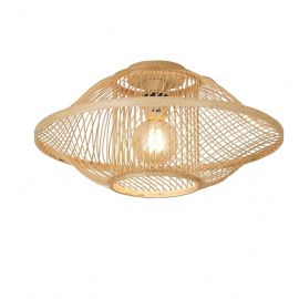 Plafoniere - Plafoniera Eco, Bambus, Maui natural, S