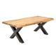 Masuta Design Industrial, Lemn, Metal, Mammut X 110cm