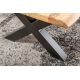 Masute Living - Masuta Design Industrial, Lemn, Metal, Mammut X 110cm
